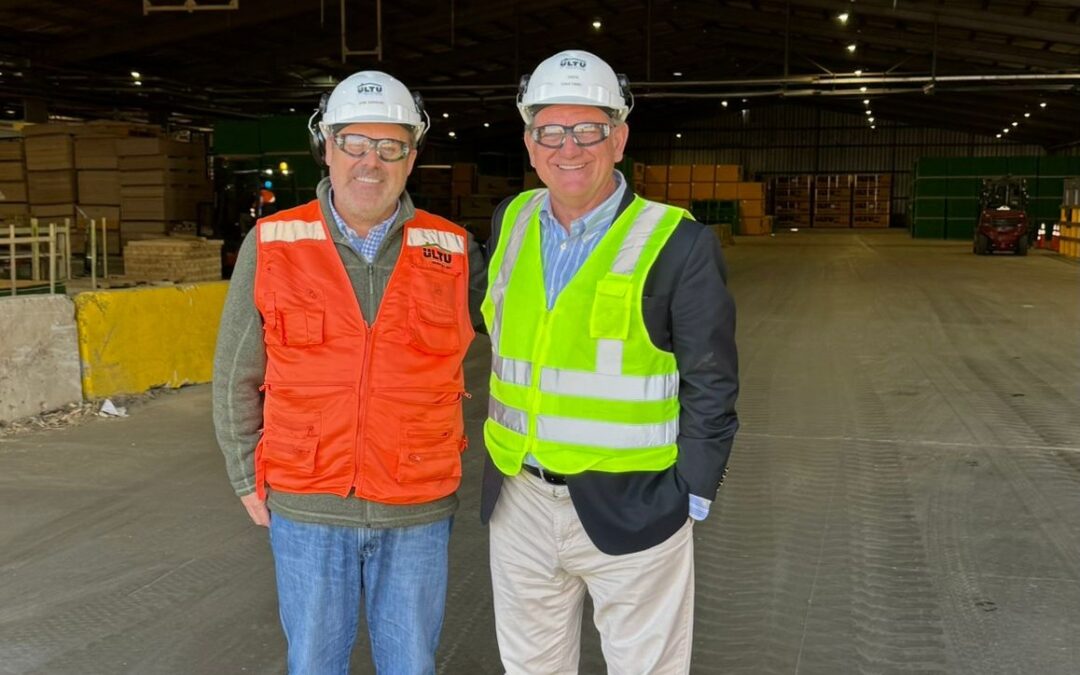 Socio de GNP Canales visita planta de cliente que desarrolla un nuevo producto