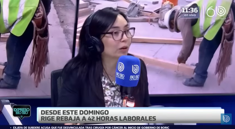 Es Noticia! Socia de GNP_Canales analiza en Radio Bio Bio reducción de jornada laboral